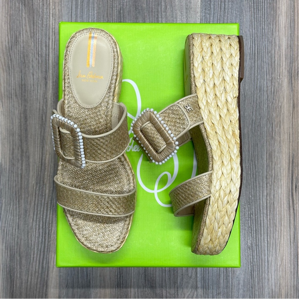 Sam Edelman Chase Eggshell Sandals